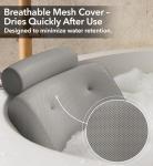 Comfortable Bath Pillow for Head and Neck Support
