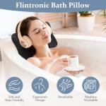 Flintronic Luxury Bath Pillow for Ultimate Comfort
