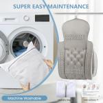 Luxury Bath Pillow with Quick-Dry Mesh Bag