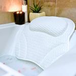 Limux Luxury Bath Pillow with 6 Suction Cups