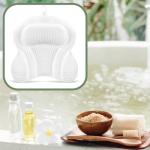 Limux Luxury Bath Pillow with 6 Suction Cups