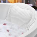 SculifyVita Non-Slip Bath Pillow - Butterfly White