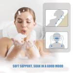 SculifyVita Non-Slip Bath Pillow - Butterfly White