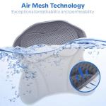 Luxury Non-Slip Bath Pillow with Suction Cups