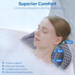 Luxury Non-Slip Bath Pillow with Suction Cups