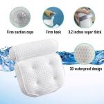 SculifyVita Luxury Bath Pillow with Suction Cups