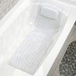 Full Body Spa Bathtub Pillow with Non-Slip Suction Cups