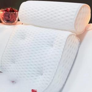 Cozy Bathtub Pillow for Neck and Back Support