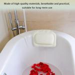 Luxury Bath Pillow with Suction Cups for Comfort