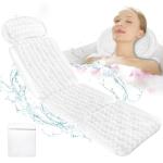 Luxury 4D Air Mesh Bath Pillow with Suction Cups