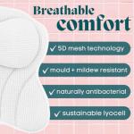 Losavia Anti-Bacterial Bath Pillow with Carry Case