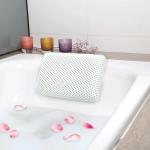 Waterproof Bath Pillow with 8 Suction Cups