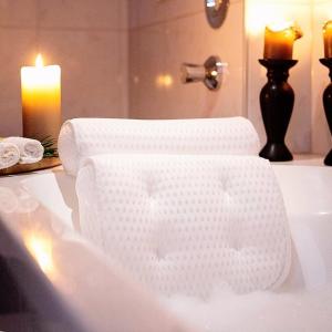 Extra Thick Bath Pillow with Strong Suction Cups