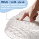 Ergonomic Waterproof Bath Neck Pillow with Suction Cups