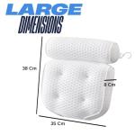 Extra Thick Bath Pillow with Strong Suction Cups