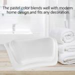 Koelaa 3D Ergonomic Bath Pillow - White