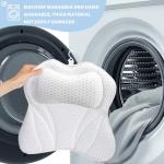 Ergonomic Waterproof Bath Neck Pillow with Suction Cups