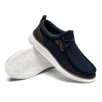 Men's Lightweight Slip-On Loafers in Dark Blue