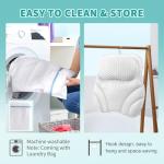 4D Air Mesh Bath Pillow - Spa Cushion Comfort