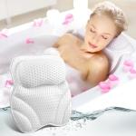 4D Air Mesh Bath Pillow - Spa Cushion Comfort