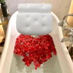 Super Soft Bath Pillows with 7 Suction Cups