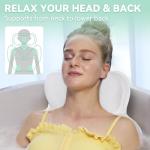 Luxurious Quick-Dry Bath Pillows for Tub