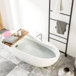 Ergonomic Pink Spa Bath Pillow for Support