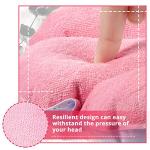 3-Piece Inflatable Bath Pillow Set - Soft Support