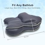 Large Extra Thick Bath Pillow with Support