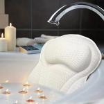 Luxury Soft Non-Slip Bath Pillow with Suction Cups