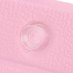 Ergonomic Pink Spa Bath Pillow for Support