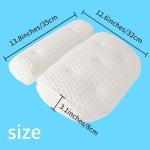 Super Soft Bath Pillows with 7 Suction Cups