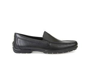 Geox Men's Black Moccasins, Size 6.5 UK