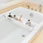Adjustable Bathtub Caddy Tray for Storage
