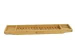 Unibos Natural Bamboo Bath Caddy for Spa Relaxation