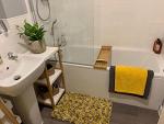 Unibos Natural Bamboo Bath Caddy for Spa Relaxation
