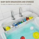 Adjustable Bathtub Caddy Tray for Storage