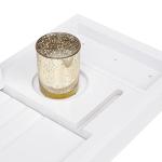 Luxury Bamboo Bath Caddy for Relaxation