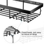 DIFULI No Drill Shower Caddy Shelf 2 Pack