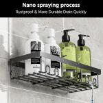 DIFULI No Drill Shower Caddy Shelf 2 Pack