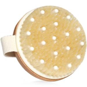 Natural Bamboo Dry Brushing Body Massager Brush