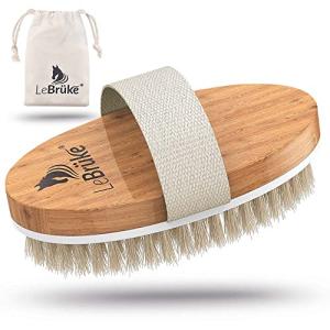Lebrüke® Dry Body Brush with Storage Bag
