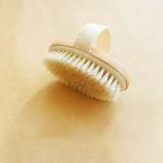 Ithyes Natural Bristle Dry Brush for Exfoliation