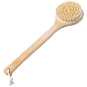 Bamboo Body & Back Brush with Long Handle