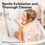 Bamboo Body & Back Brush with Long Handle