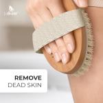 Lebrüke® Dry Body Brush with Storage Bag