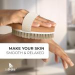 Lebrüke® Dry Body Brush with Storage Bag