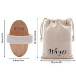 Ithyes Natural Bristle Dry Brush for Exfoliation