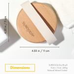 Natural Bamboo Dry Brushing Body Massager Brush