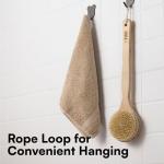 Bamboo Body & Back Brush with Long Handle